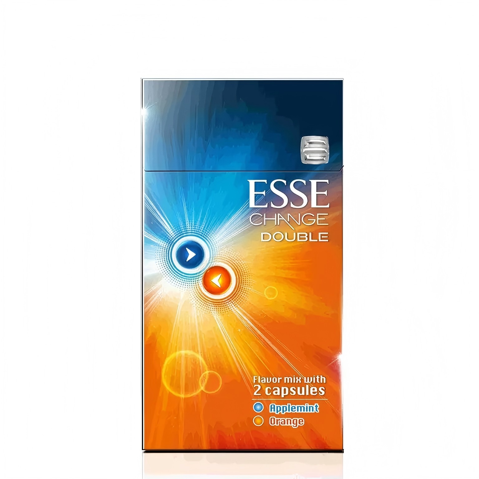 Cigarette carton prices Australia: ESSE Change Double Applemint Orange (SKU SS-259) carton photo record